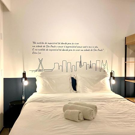 Апартаменты Studio Charme Vila Mariana Com Lava Loucas Сан-Пауло Экстерьер фото