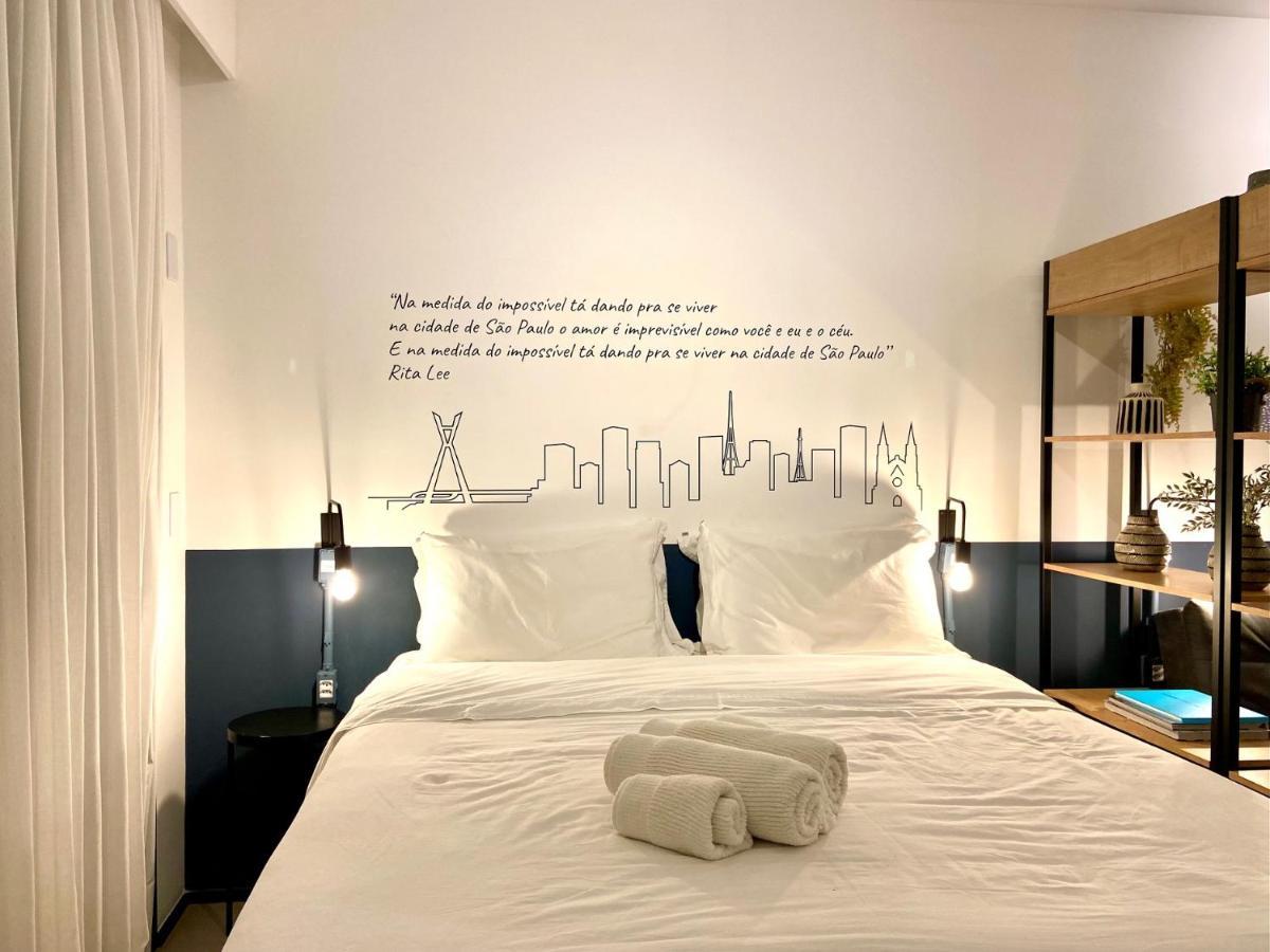 Апартаменты Studio Charme Vila Mariana Com Lava Loucas Сан-Пауло Экстерьер фото